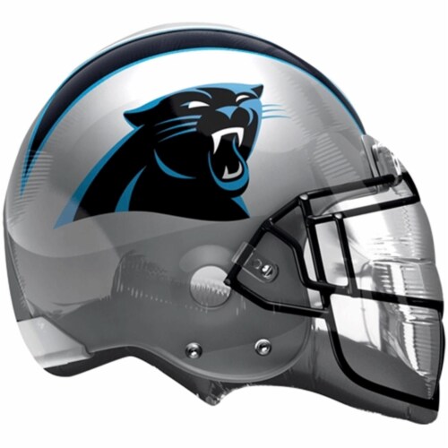 Loftus International A2-6292 Carolina Panthers Helmet Super Shape Balloon Perspective: front