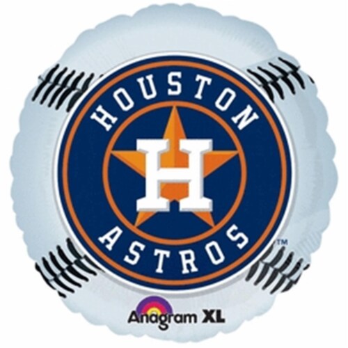 Anagram 70689 18 in. Houston Astros Balloon Perspective: front
