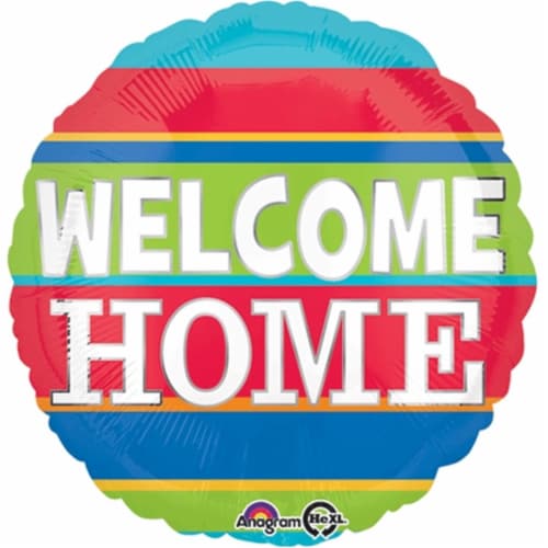 18in Welcome Home Balloon 18in Welcome Home Balloon