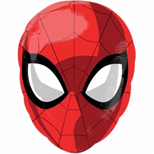 Loftus International A3-4669 18 in. Spiderman Animated Junior Shape Balloon Perspective: front