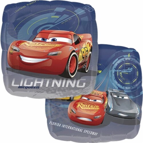 Loftus International A3-5364 18 in. Cars Lightning Balloon Perspective: front