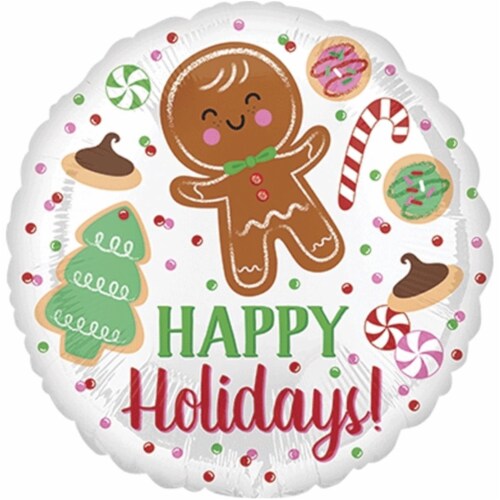 Loftus International A3-6015 18 in. Holiday Cookies Balloon Perspective: front