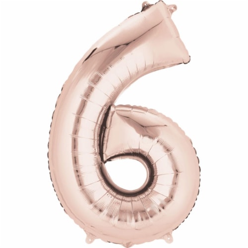 34in Number 6 Balloon 34in Number 6 Balloon