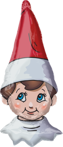 Anagram Elf on the Shelf Balloon Perspective: front