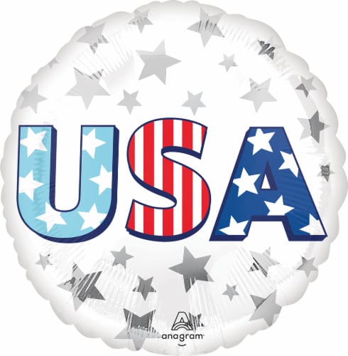 USA Bursts Helium Filled Balloon Perspective: front