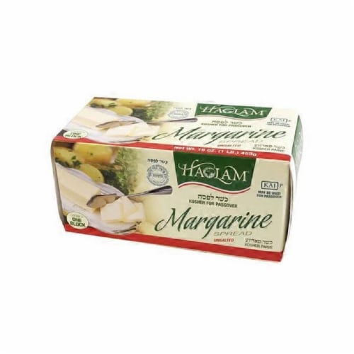 Haolam Unsalted Margarine Sticks Perspective: front
