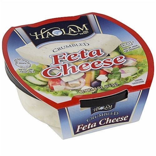 Haolam® Feta Crumbled Cheese Perspective: front
