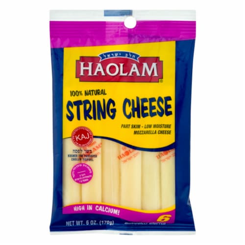 Haolam® 100% Natural String Cheese Perspective: front