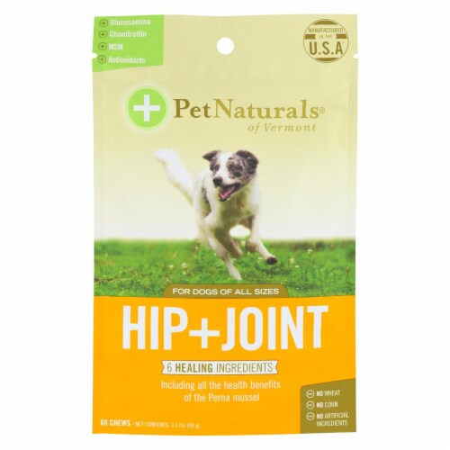 Pet Naturals Of Vermont Hip Joint Dog Chews 1 Each 60 CT Case of 1 60 CT each Fred Meyer