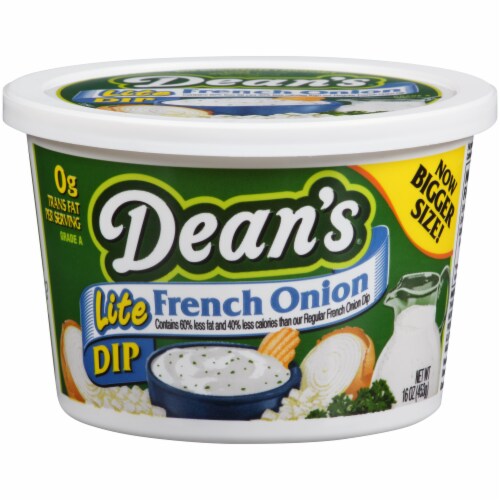 Dean's Lite French Onion Dip, 16 oz Kroger