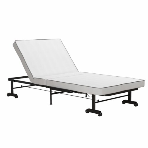 DHP Kyomi XL Twin Folding Guest Bed With Memory Foam Mattress 1