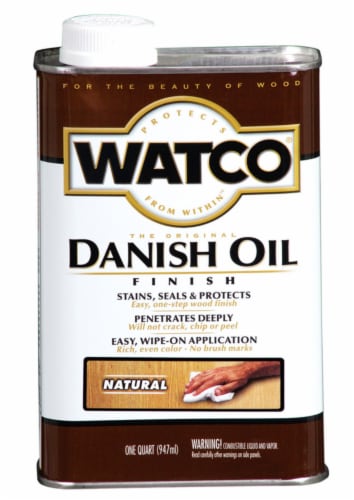 Watco® Natural Danish Oil Finish Perspective: front