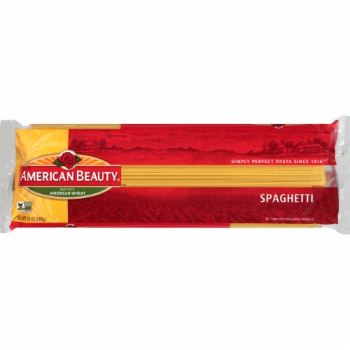 American Beauty American Wheat Spaghetti Pasta Perspective: front