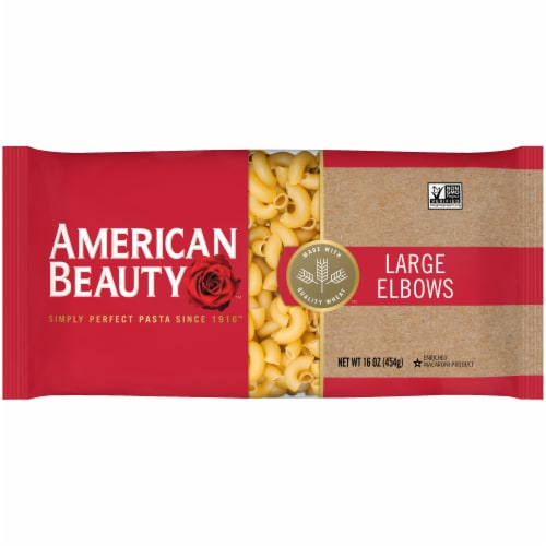 American Beauty™ Large Elbows Pasta Perspective: front