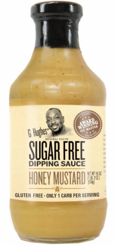 G Hughes® Sugar Free Honey Mustard Dipping Sauce Perspective: front