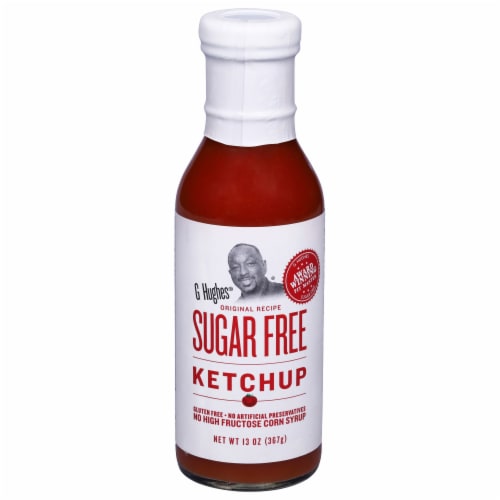 G Hughes® Sugar Free Tomato Ketchup Perspective: front