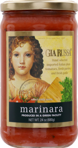 Gia Russa Marinara Pasta Sauce Perspective: front