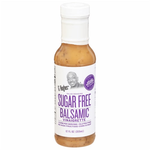 G Hughes® Sugar Free Balsamic Vinaigrette Salad Dressing Perspective: front