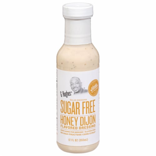 G Hughes® Sugar Free Honey Dijon Flavored Salad Dressing Perspective: front