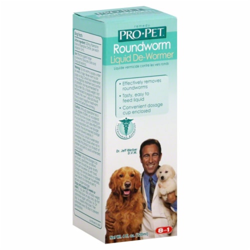Kroger Pro Sense Liquid Round Worm Dewormer 4 Fl Oz
