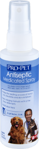Pro-Pet Antiseptic Medicated Spray Perspective: front