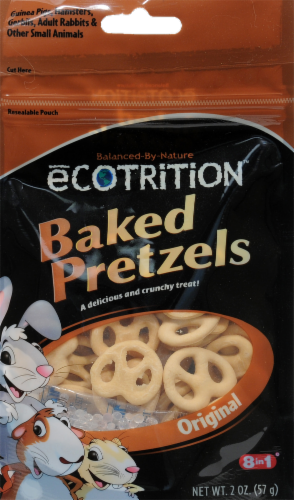 Ecotrition Original Baked Pretzel Treats Perspective: front