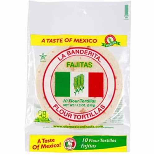 La Real 244052 Tortilla Flour 6 in. 20 oz - Pack of 12 Perspective: front