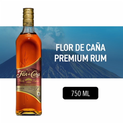 Flor de Cana 7 Gran Reserva Premium Rum Perspective: front