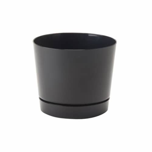 Novelty Majestic Planter - Black Perspective: front