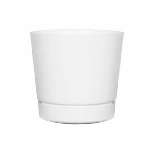 Novelty Majestic Planter - White Perspective: front