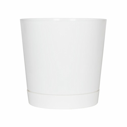 Novelty Majestic Planter - White Perspective: front