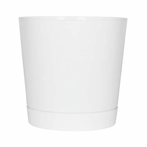 Novelty Majestic Planter - White Perspective: front