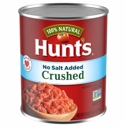 Hunt’s® No Salt Added Crushed Tomatoes