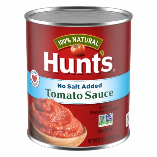 Hunt's® No Salt Added Tomato Sauce Perspective: front