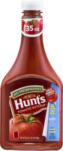 Hunt's Tomato Ketchup Perspective: front