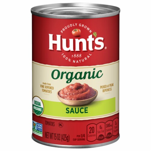 Hunt's® Organic Tomato Sauce, 15 oz Kroger