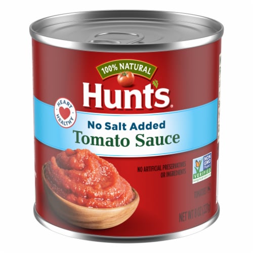 Hunt's® No Salt Added Tomato Sauce Perspective: front