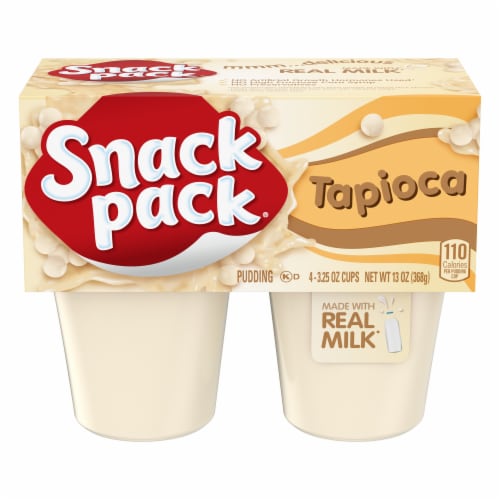 Snack Pack® Tapioca Pudding Cups, 4 ct / 3.25 oz - Kroger