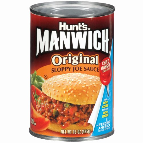 Hunt's Manwich Original Sloppy Joe Sauce Perspective: front