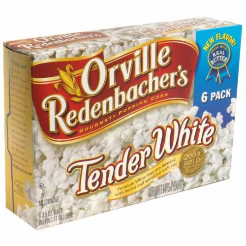 Orville Redenbacher's Tender White Popcorn Perspective: front