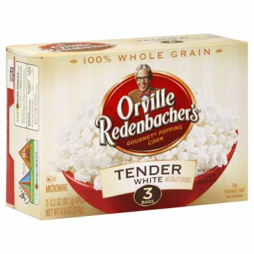 Orville Redenbacher's Tender White Popcorn Perspective: front