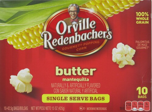 Orville Redenbacher's Mini Butter Popcorn Bags Perspective: front