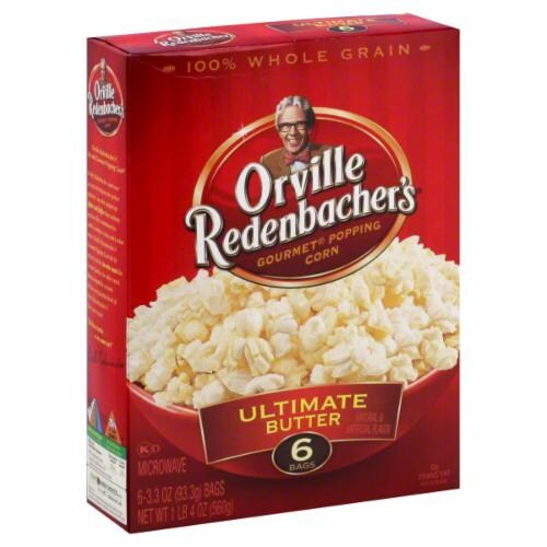 Orville Redenbacher's Ultimate Butter Popcorn Perspective: front