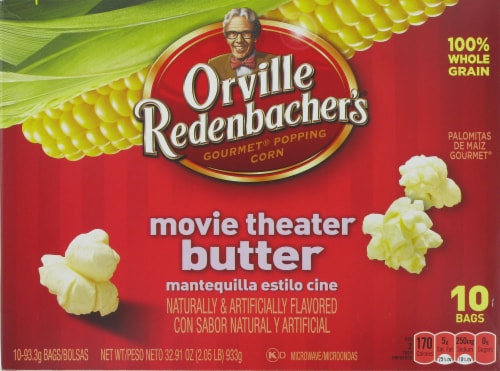Orville Redenbacher's Movie Theater Butter Popcorn Perspective: front