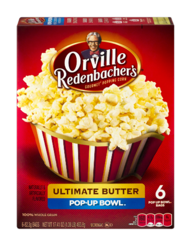 Udvikle Læsbarhed masser Orville Redenbacher's Ultimate Butter Pop Up Bowl Popcorn, 6 ct / 2.9 oz -  Kroger