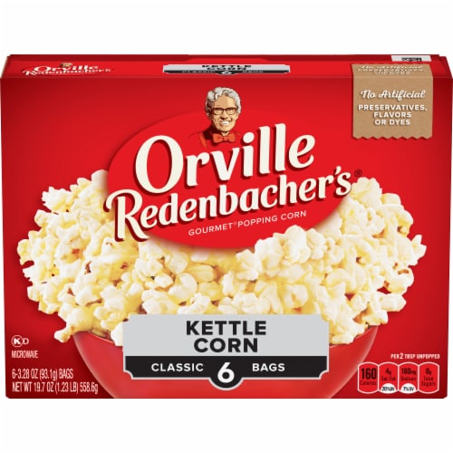 Orville Redenbacher's® Classic Bag Kettle Corn, 6 bags / 3.28 oz