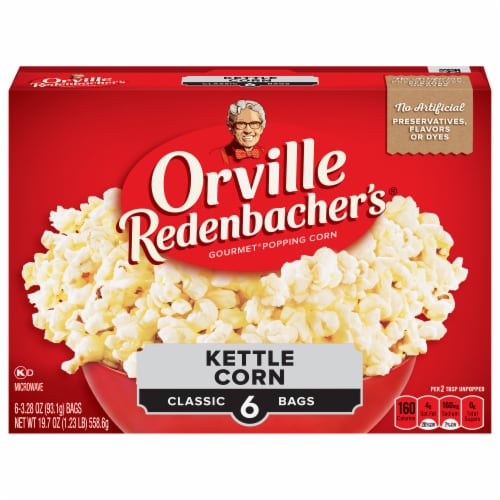 Orville Redenbacher's® Classic Bag Kettle Corn Perspective: front