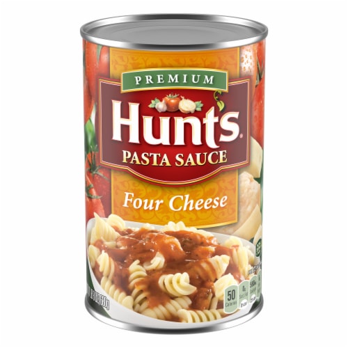 Hunt's® Four Cheese Pasta Sauce Perspective: front
