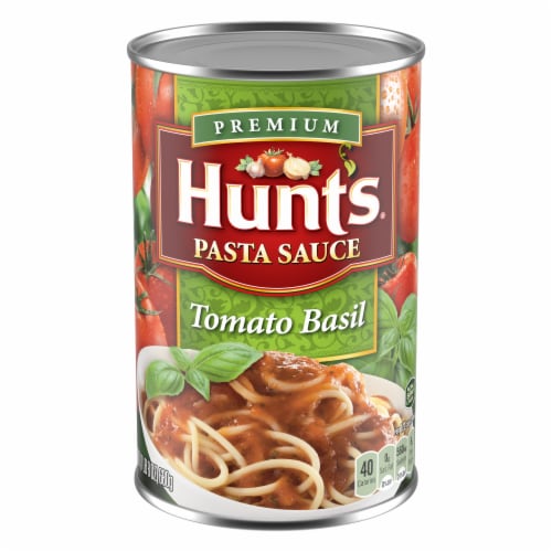 Hunt's® Tomato Basil Pasta Sauce Perspective: front