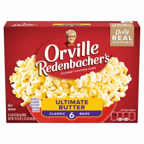 Orville Redenbacher’S Ultimate Butter Microwave Popcorn Perspective: front